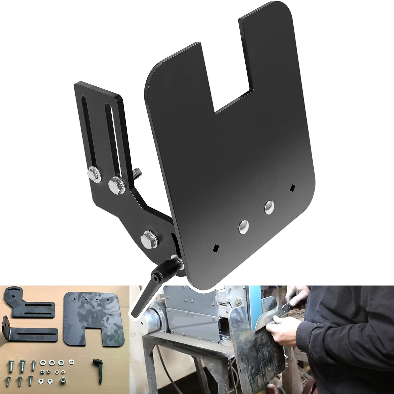 2" x 72" Knife Bevel Grinding Jig Tool OBM Belt Grinder Tilt Table Flat Platen