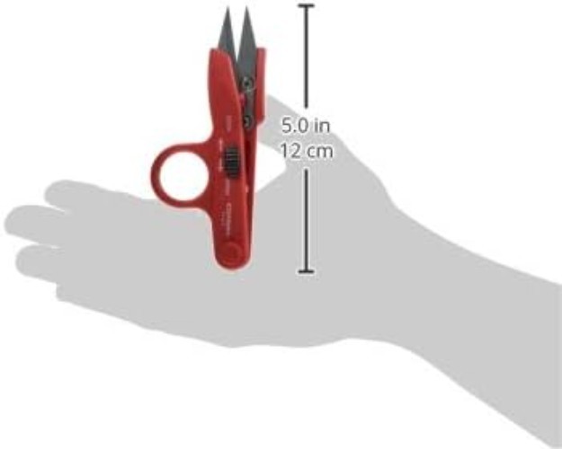 FS 4110 Hydroponic Finger Micro Snips , Red