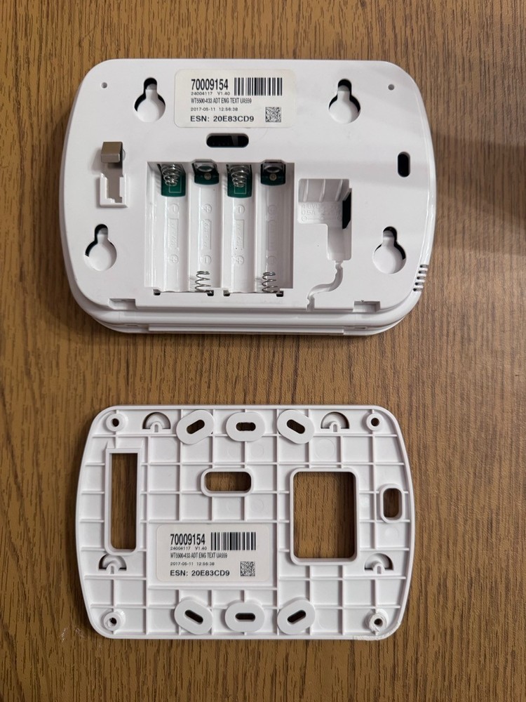 ADT Wire-free Keypad WT5500-433 Wireless