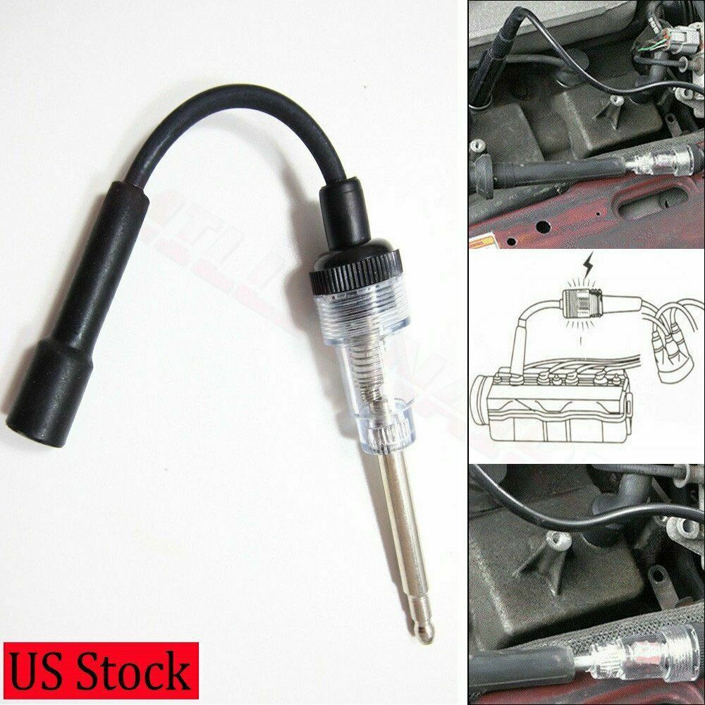 In Line Auto Diagnostic Test Tools Spark plug Tester Ignition System Coil Engine