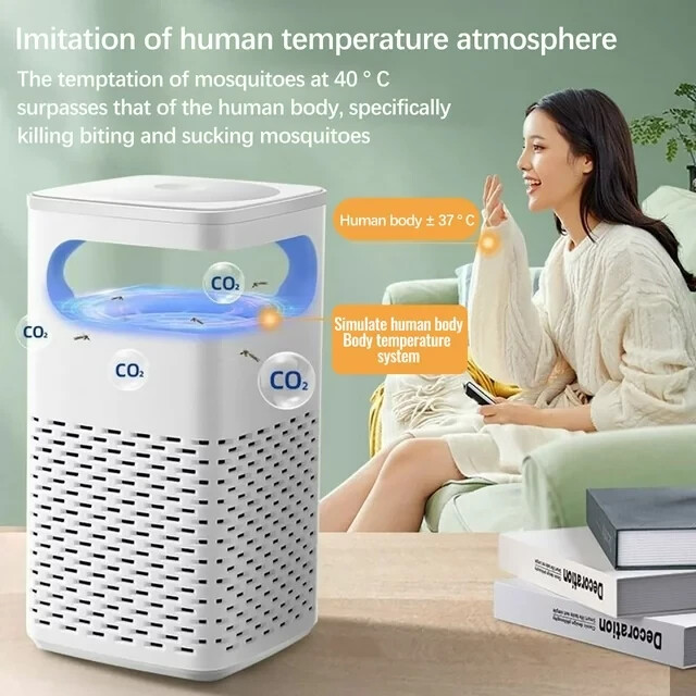 New Mosquito-Killer Light USB Smart Optically Controlled Killing Lamp