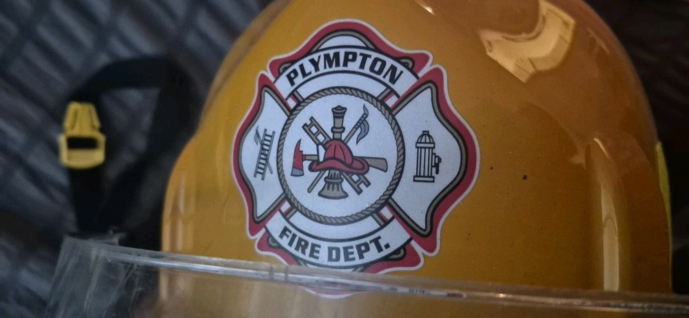 Plympton Massachusetts Firefighter Helmet