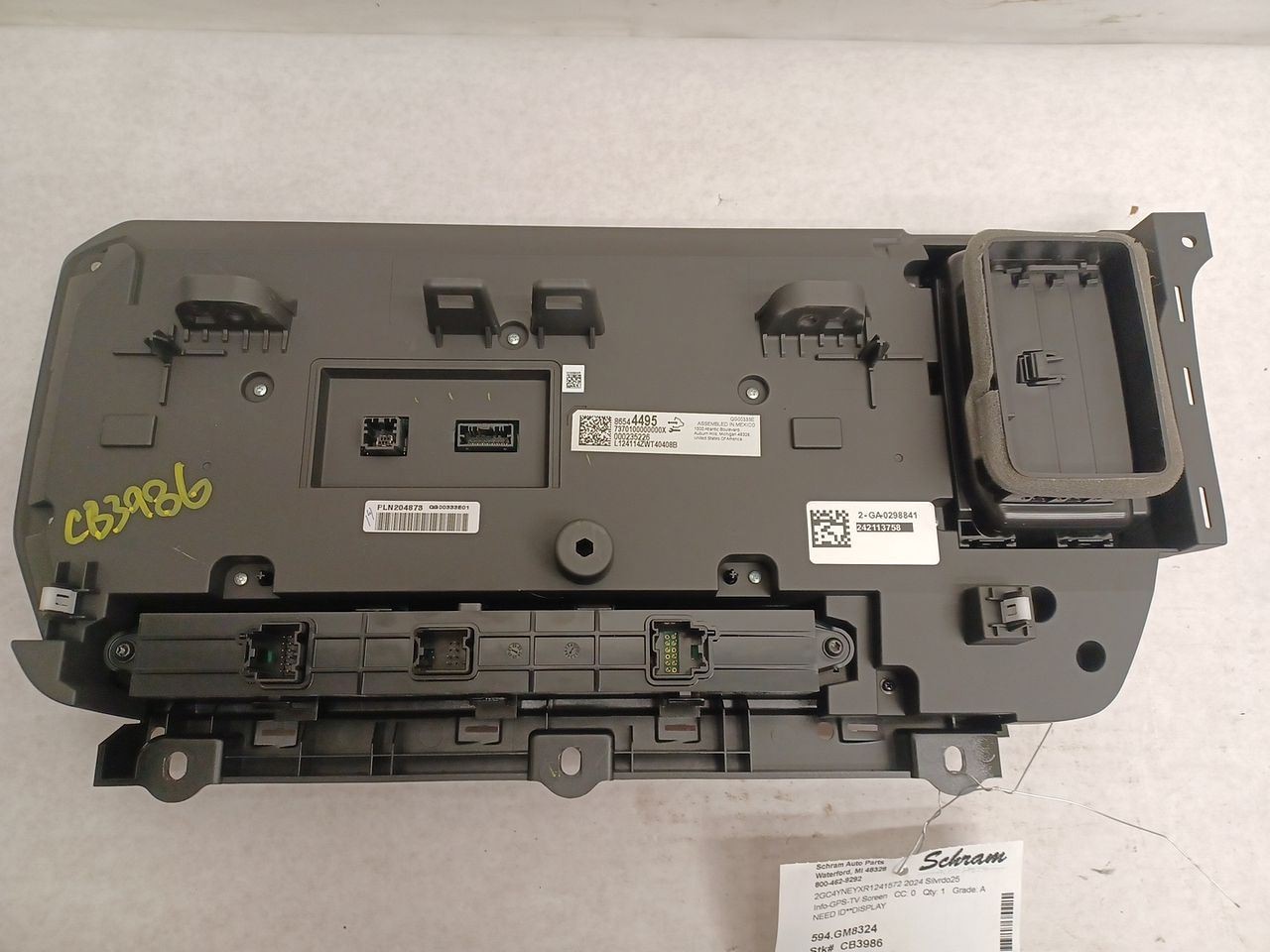 2024 Chevrolet Silverado 2500 Info-GPS-TV Screen 3107085