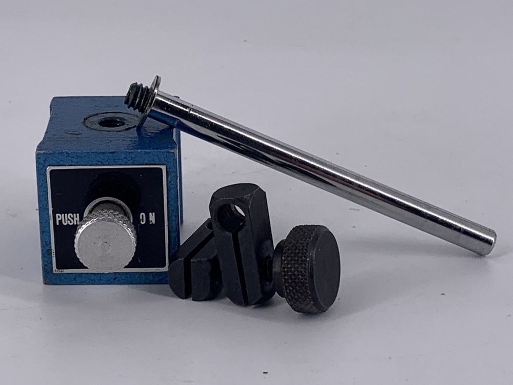 Magnetic Base Push Button Indicator Holder Lathe Tool