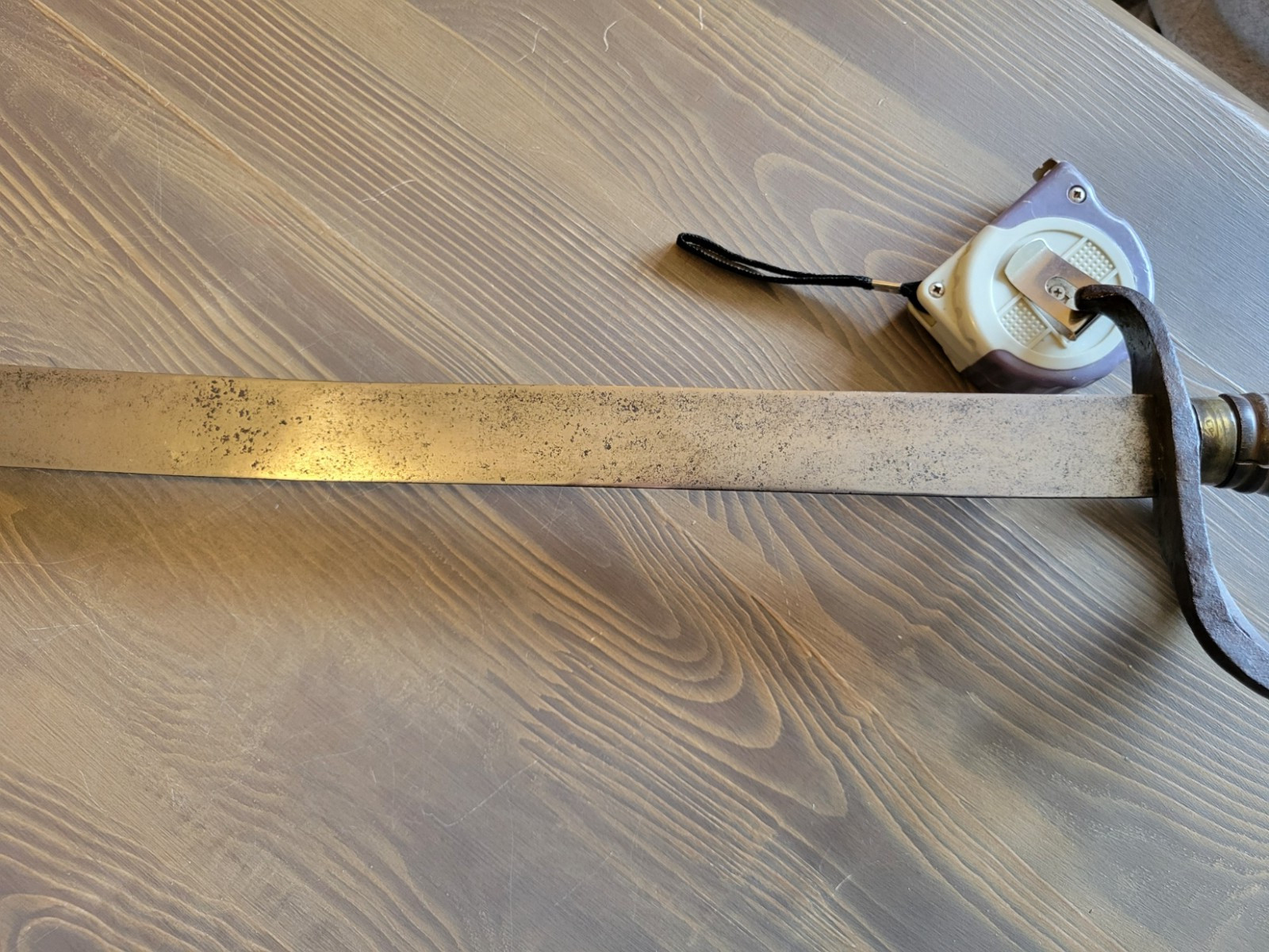 Mexican-Civil War Era Blacksmith Made Sword Used Free Shipping