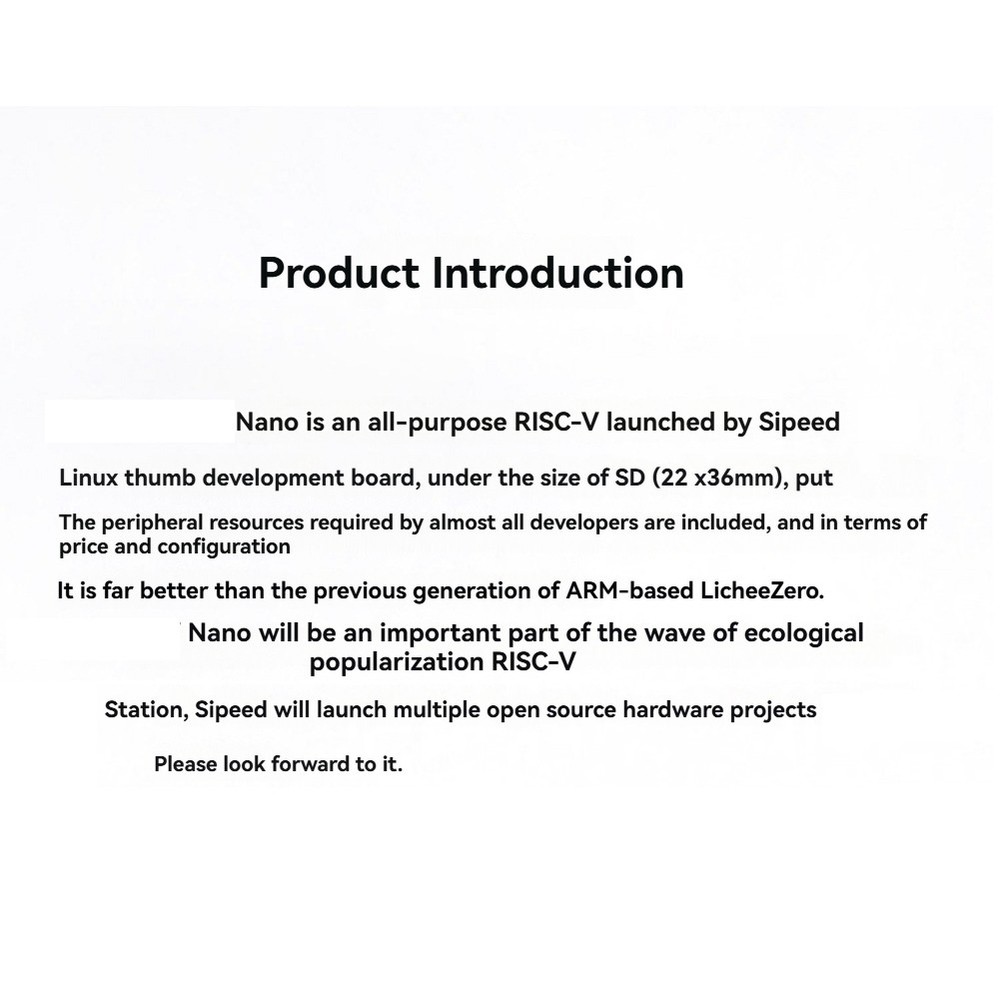 LicheeRV Ethernet Development Board, RISCV Linux Open Source, Kompat2106