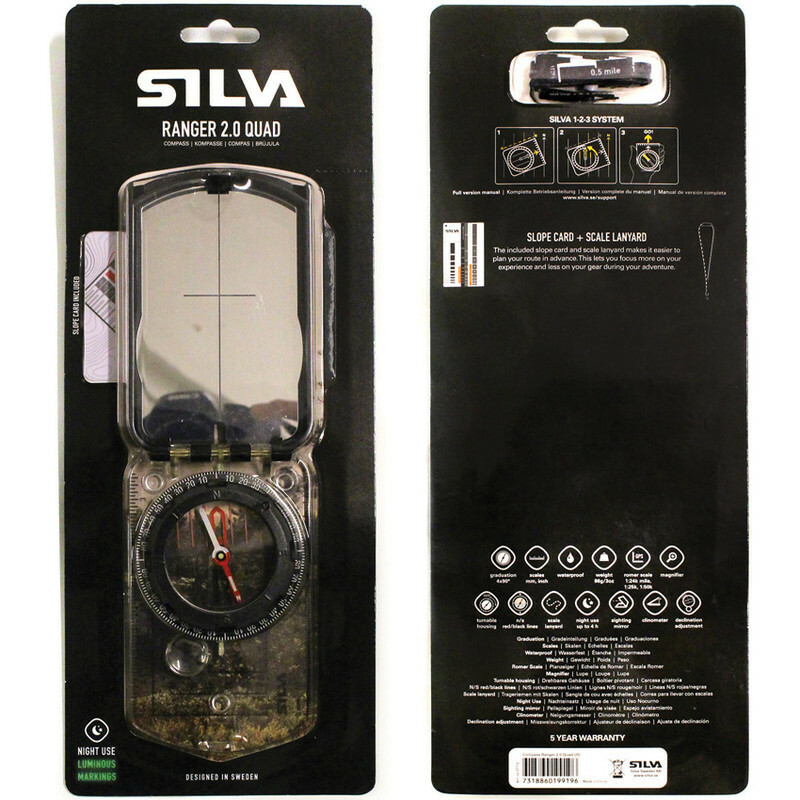 New New Silva Ranger 2.0 Quad Compass 544928