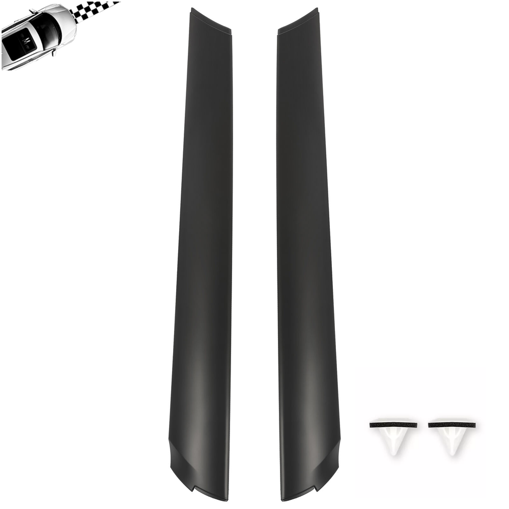 2Pcs Front Windshield Trim Finisher A Pillar Post For Range Rover L322 2003-2012