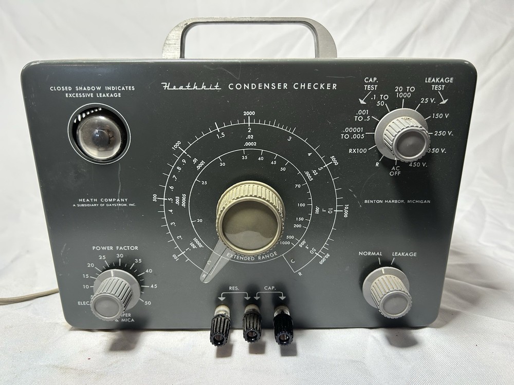 Heathkit C-3 Capacitor Tester Condenser Checker