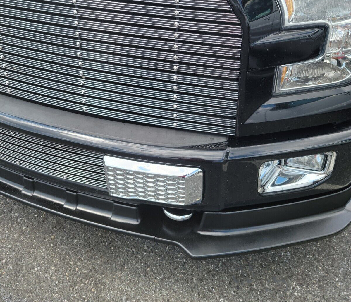 Front Pair Chrome Tow Hooks w/ Hardware For Ford F150 F-150 2004-2024 Cab Pickup