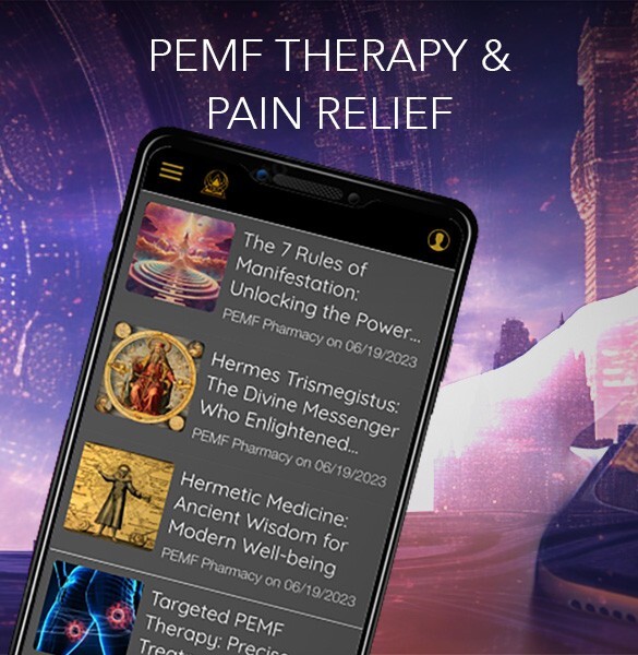 PeMF Healing & Meditation Mobile Application (Free) Android / Apple / Desktop