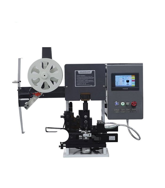 Automatic Terminal Peeling and Stapling Machine with Tape