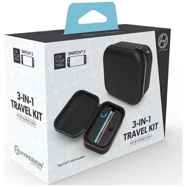 3-in-1 Travel Kit for Switch 2 JC Controllers