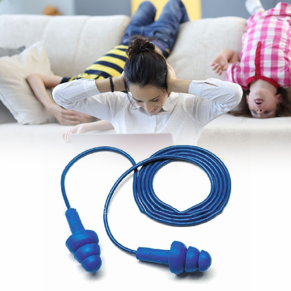 Earplug Soft Silicone Ear Plug Tree Design Noise Reduction For Sleeping New