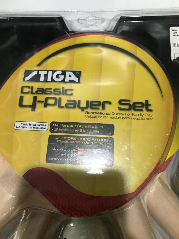 STIGA Classic 4-Player Table Tennis Set B7