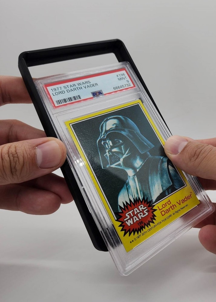 PSA Graded Card Display Frame With Foldable Stand - Black - 10 Pack