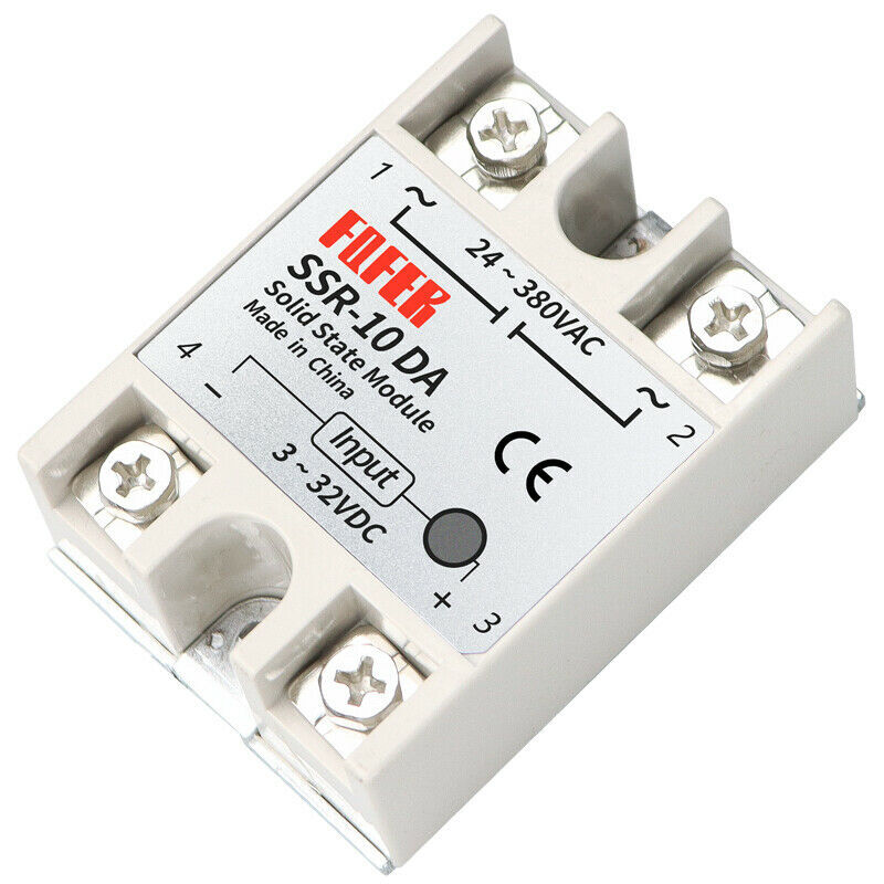 SSR 10-100A Temperature Control Solid State Relay Modules DA / DD 3-32V DC