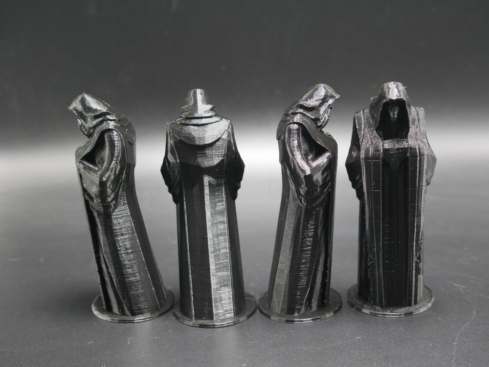 Tabletop Terrain Crypt Dark Jedi Statues four total