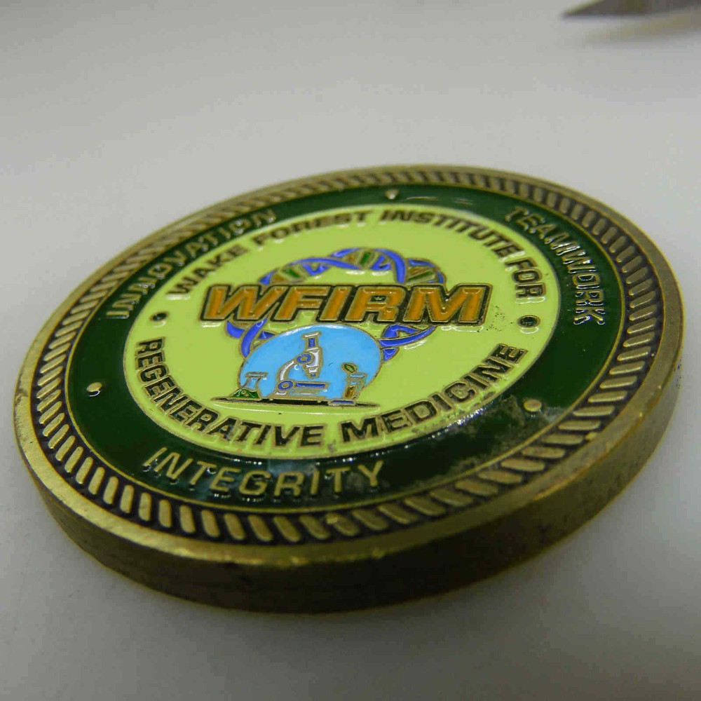 WFIRM SPECIAL RECOGNITION TECHNOLOGY INTEGRATION OFFICER CHALLENGE COIN