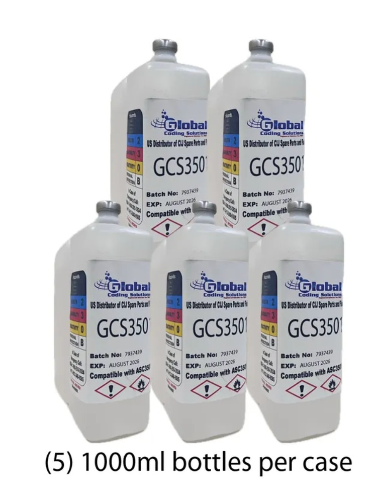 Linx 3501 Solvent  (5) 1000ml cartridges