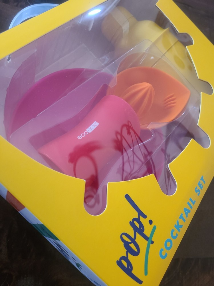 Pop Cocktail Set Silicone New
