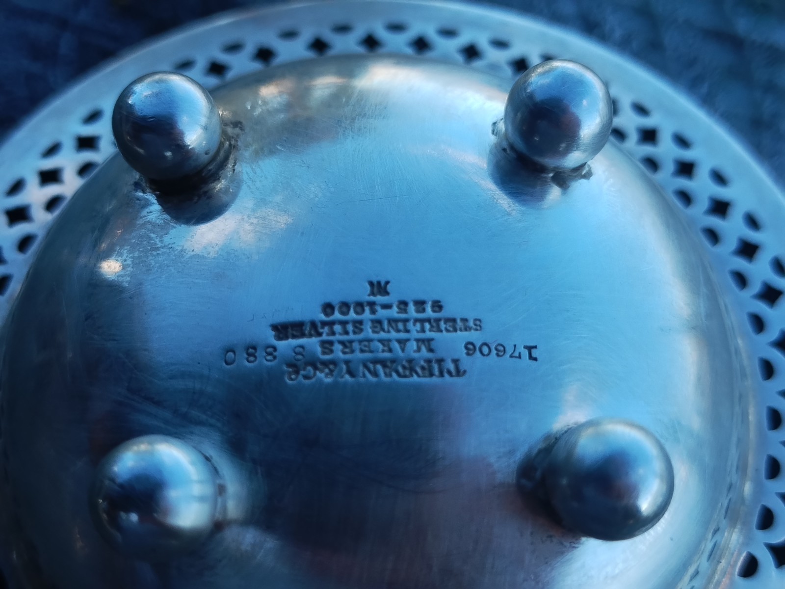 Antique TIFFANY & CO Sterling Miniature Bowl