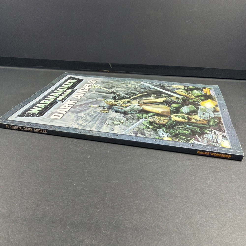 Warhammer 40K Dark Angels Codex Paperback- Games Workshop 2006 VG