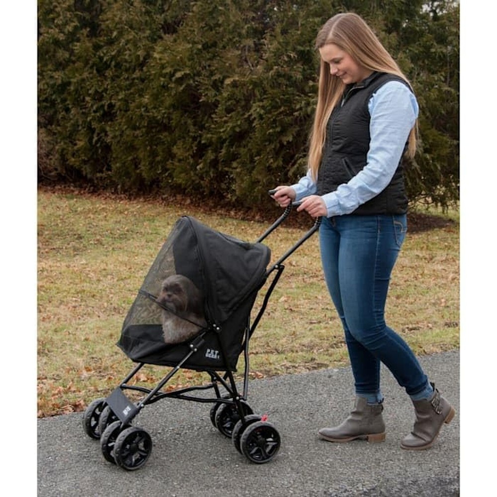 Pet Gear Travel Lite Plus Stroller, Compact, Easy Fold, No Assembly Required,...