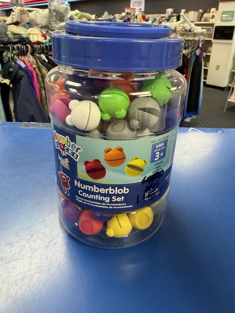 hand2mind Numberblocks Numberblob Counting Set, Math Counters, 95% Complete