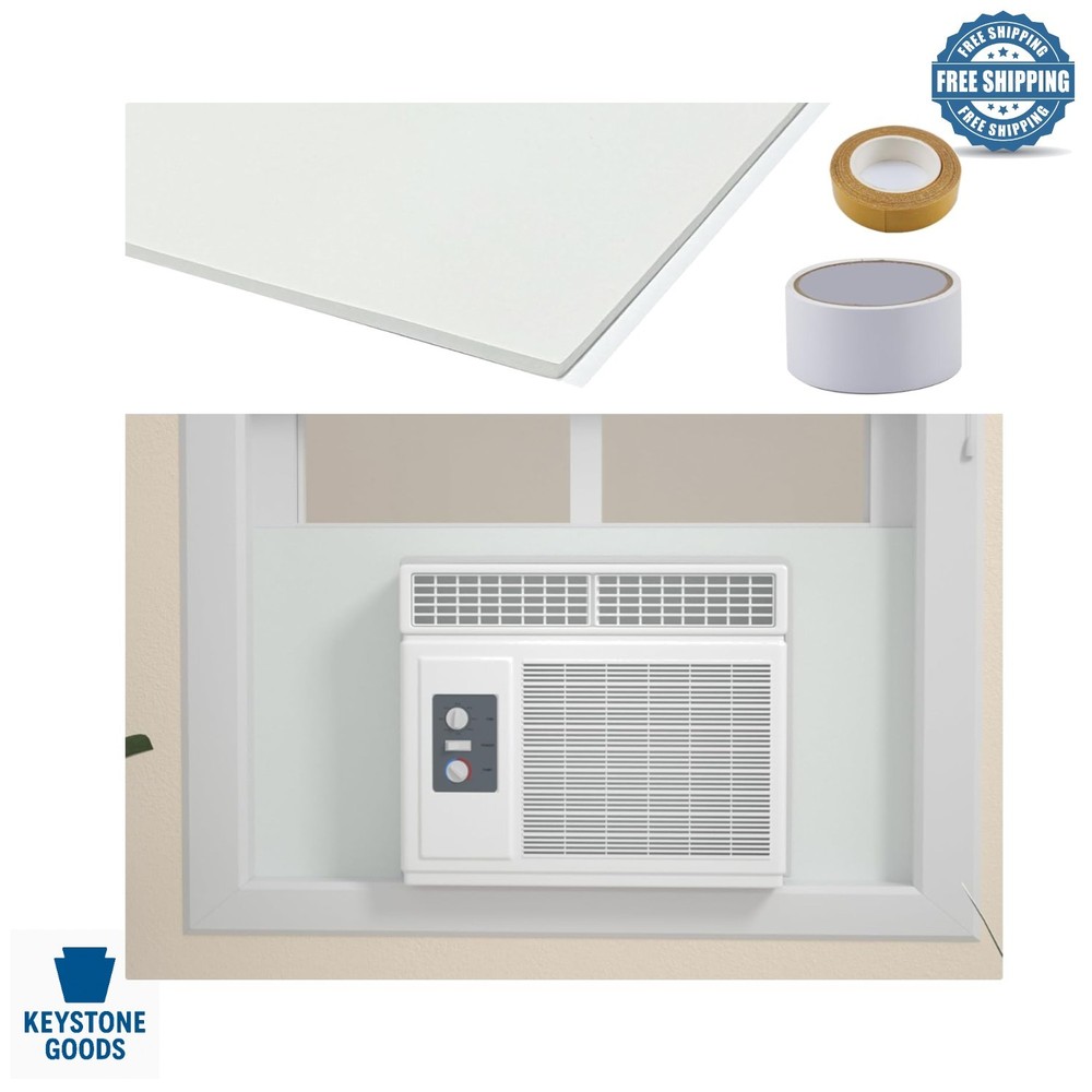 Insulation Panel for Window Air Conditioners - Weatherproof Seal Kit for Summ...