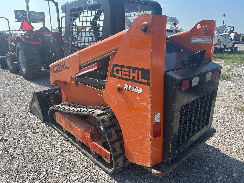 2019 Gehl RT105 Compact Track Skid Steer Loader 35Hp Open Cab Used