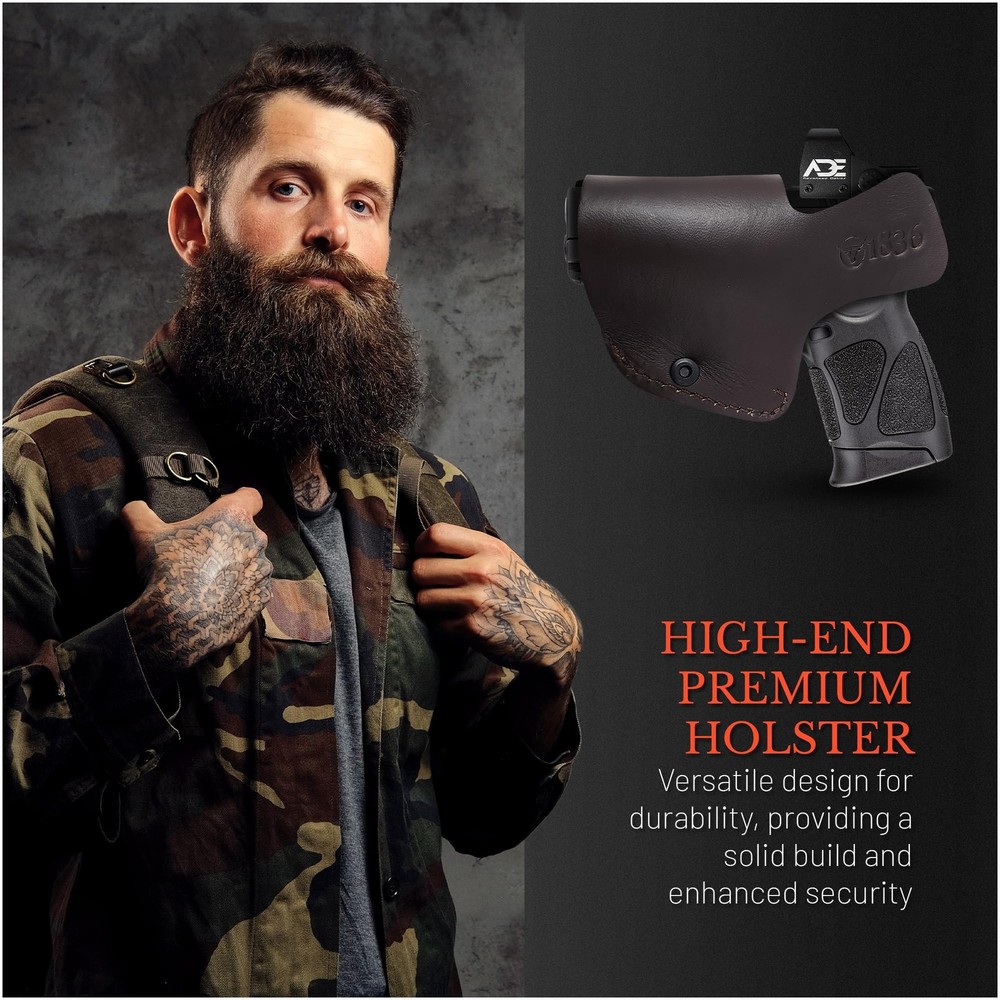 IWB Optic Ready Holster for Shield 9mm, Taurus G2C/G3C Subcompact