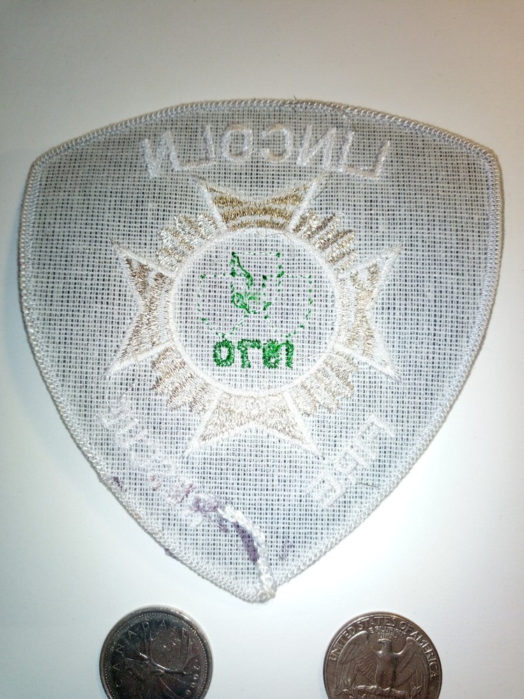 Lincoln Fire Rescue Patch Badge Crest