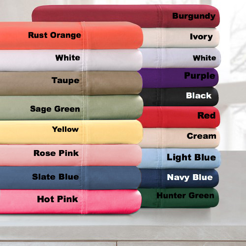 Persian Collection *Fitted Sheet* 16" Deep Pocket Fully Elastic Sheets