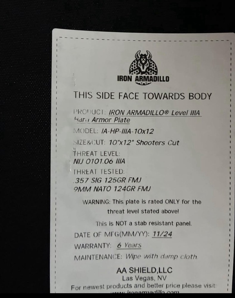 Body Armor Vest
