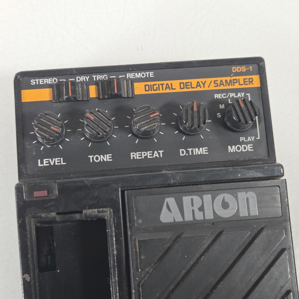 Arion DDS-1 Digital Delay / Sampler Rare Vintage Guitar Effect Pedal - UNTESTED