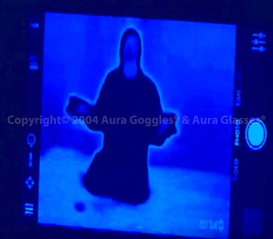 OFFICIAL DICYANIN AURA GLASSES hunting spirit ghost uv evp crystal metaphysical