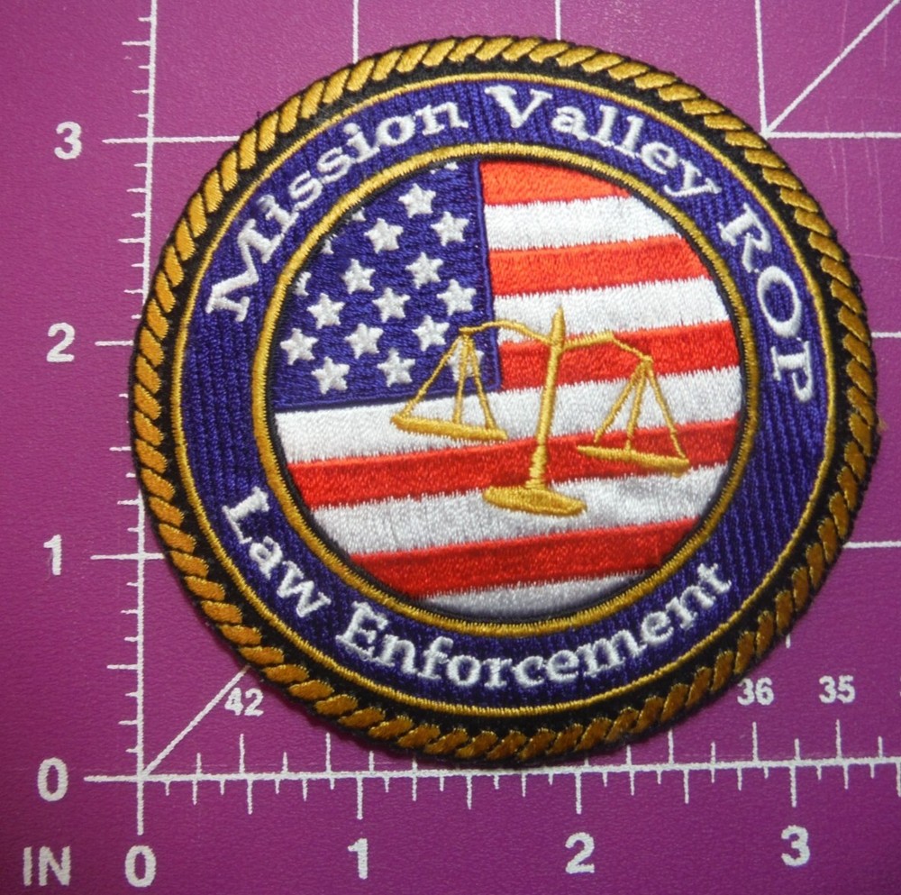 Mission Valley California ROP Training Center patch (E)
