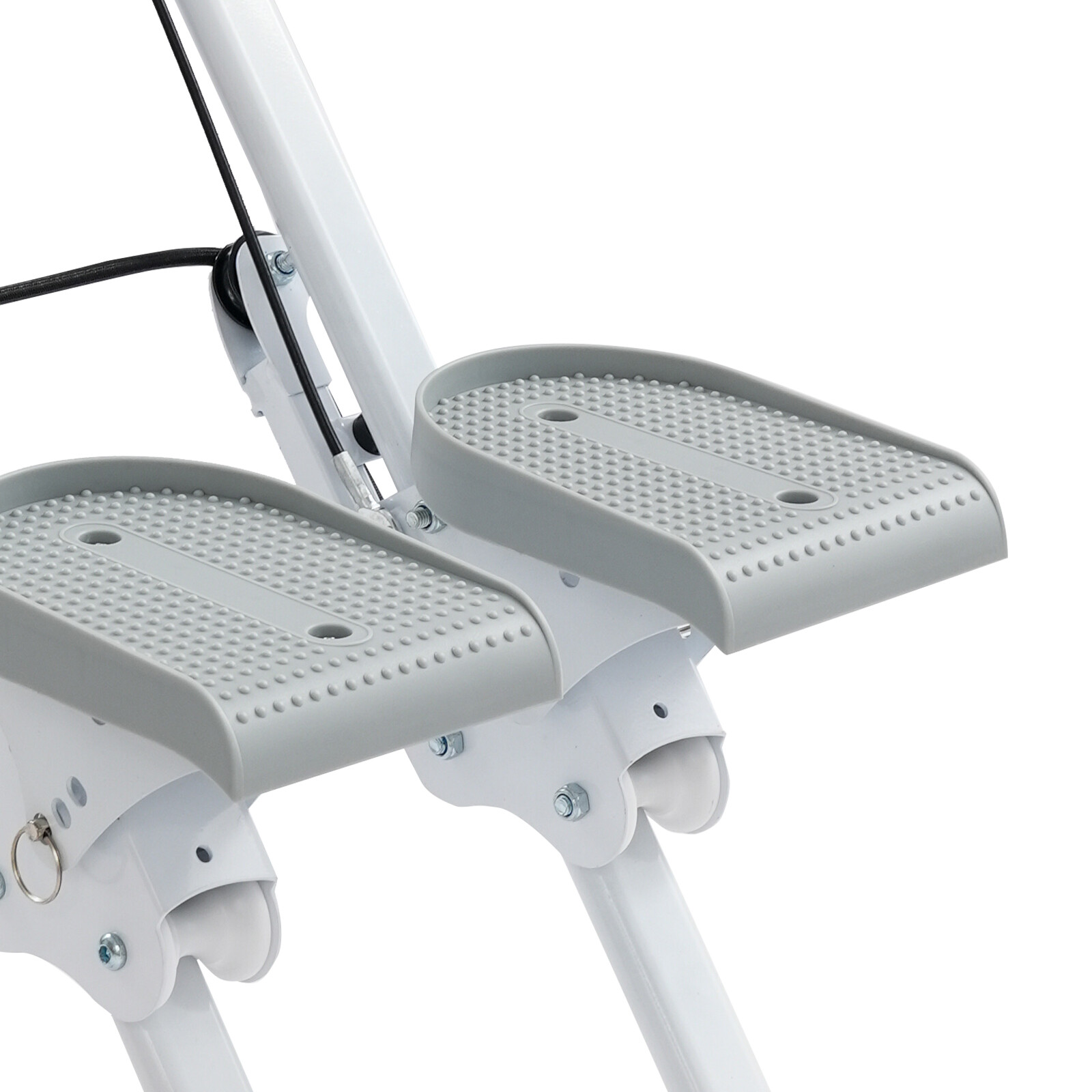 Foldable Stair Stepper Machine-Adjustable Vertical Climber For Full Body Workout