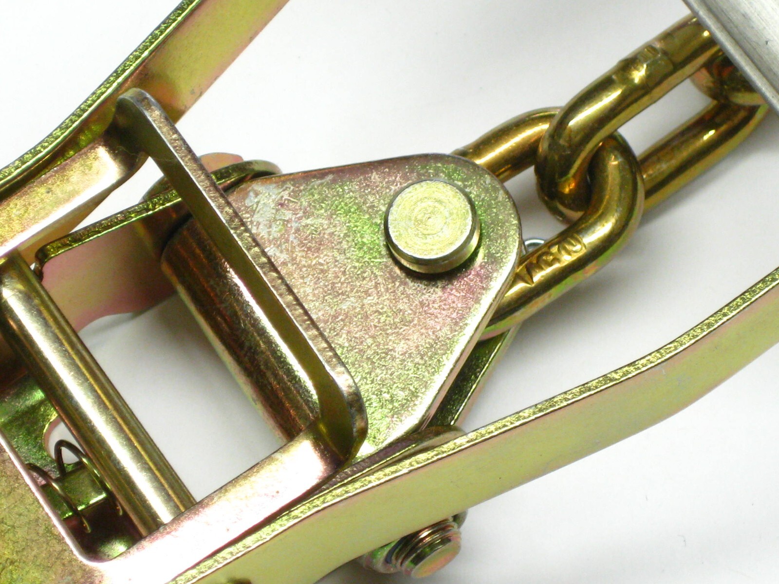 4 Pack 2" Chain Ratchet & Lasso Strap Flatbed Tow Truck Wrecker Car Hauler Strap