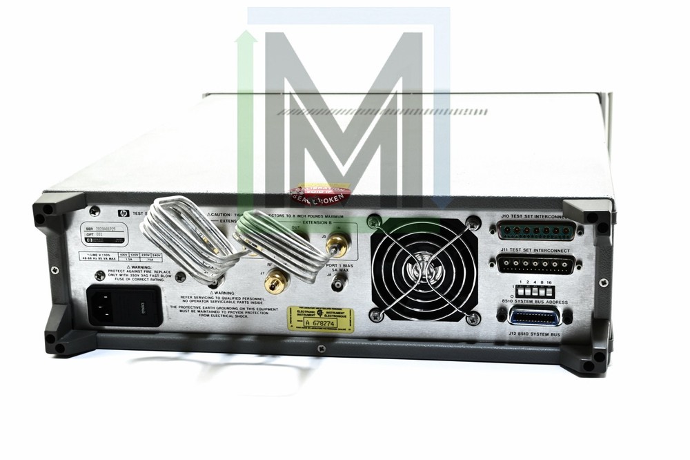 85101C 8510C 8515A 83621A PROCESSOR NETWORK ANALYZER SWEEPR S-PARAMETER FULL SET