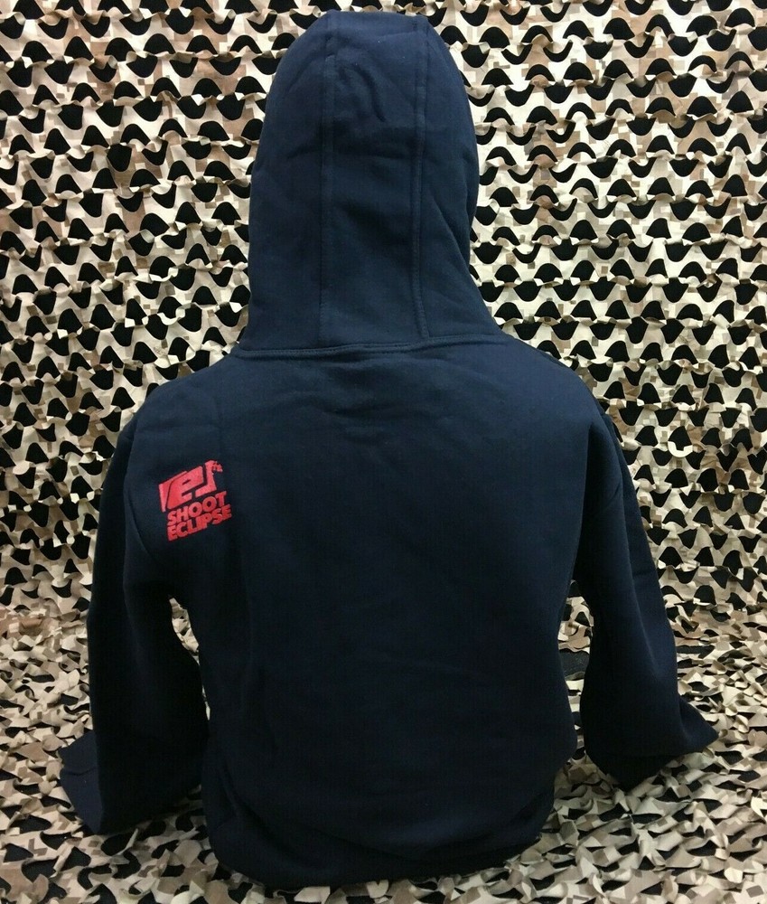 NEW 2X LARGE Planet Eclipse Highrise Hooded Sweatshirt - Navy