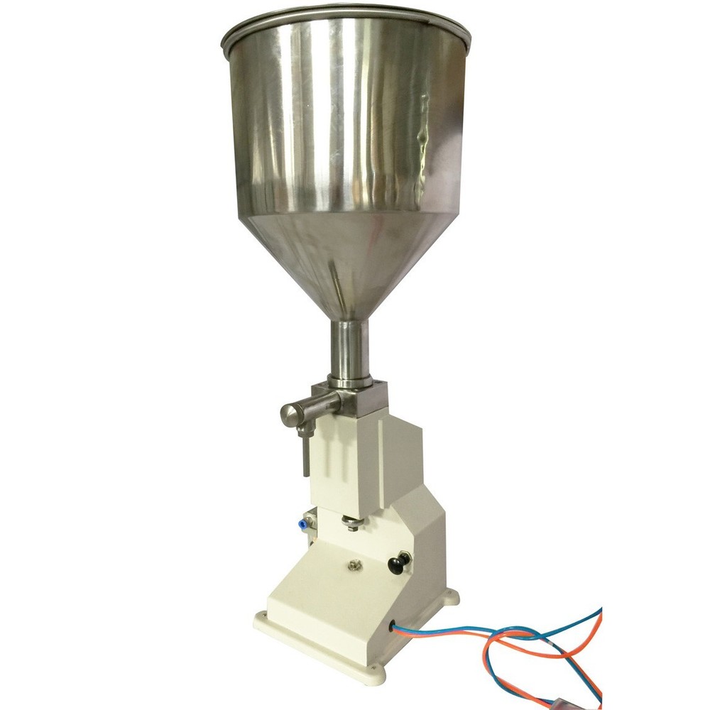 10L 5-50ml Pneumatic Paste&Liquid Filling Machine W/Foot Switch&Automatic Switch
