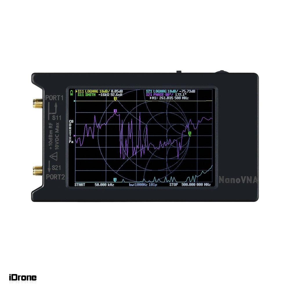 NanoVNA-H4 50KHz-1.5GHz Vector Network Analyzer with 4" inch LCD Display New