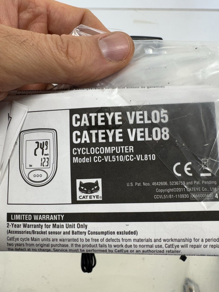 cyclocomputer velo 5