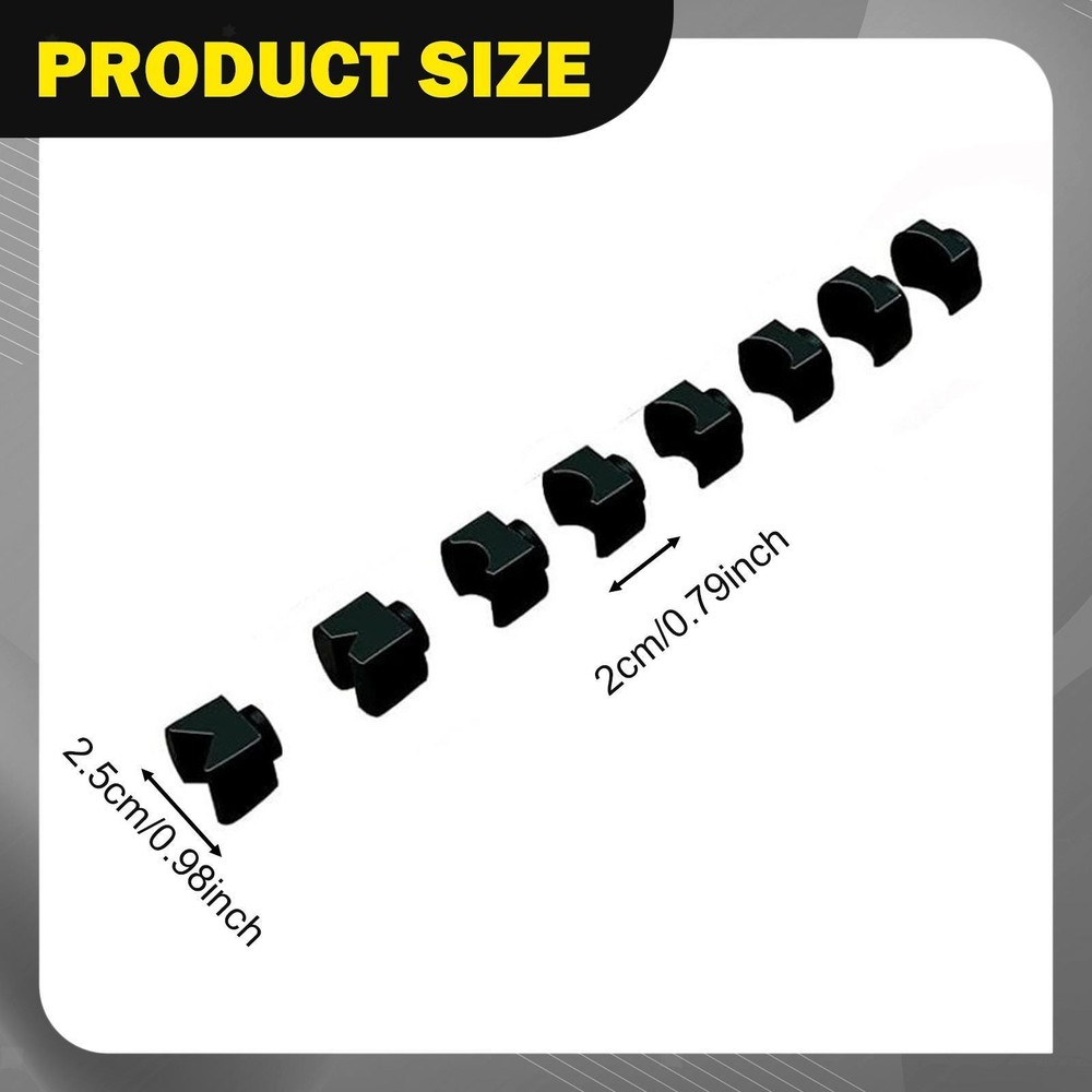 8Pcs Ring Bender Dies Metal Portable Compact Ring Bending Tool Accessories