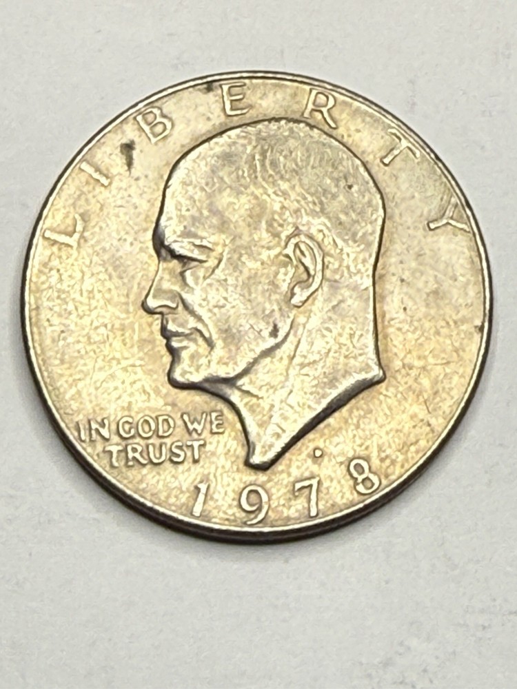1978 Eisenhower Dollar Coin Denver Mint, Circulated