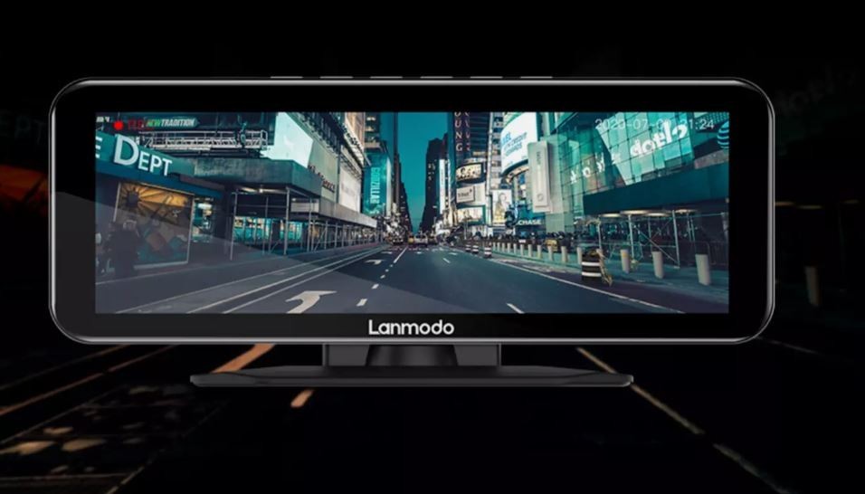 Lanmodo Vast Pro 1080P Full HD 5MP Dashcam 8inch
