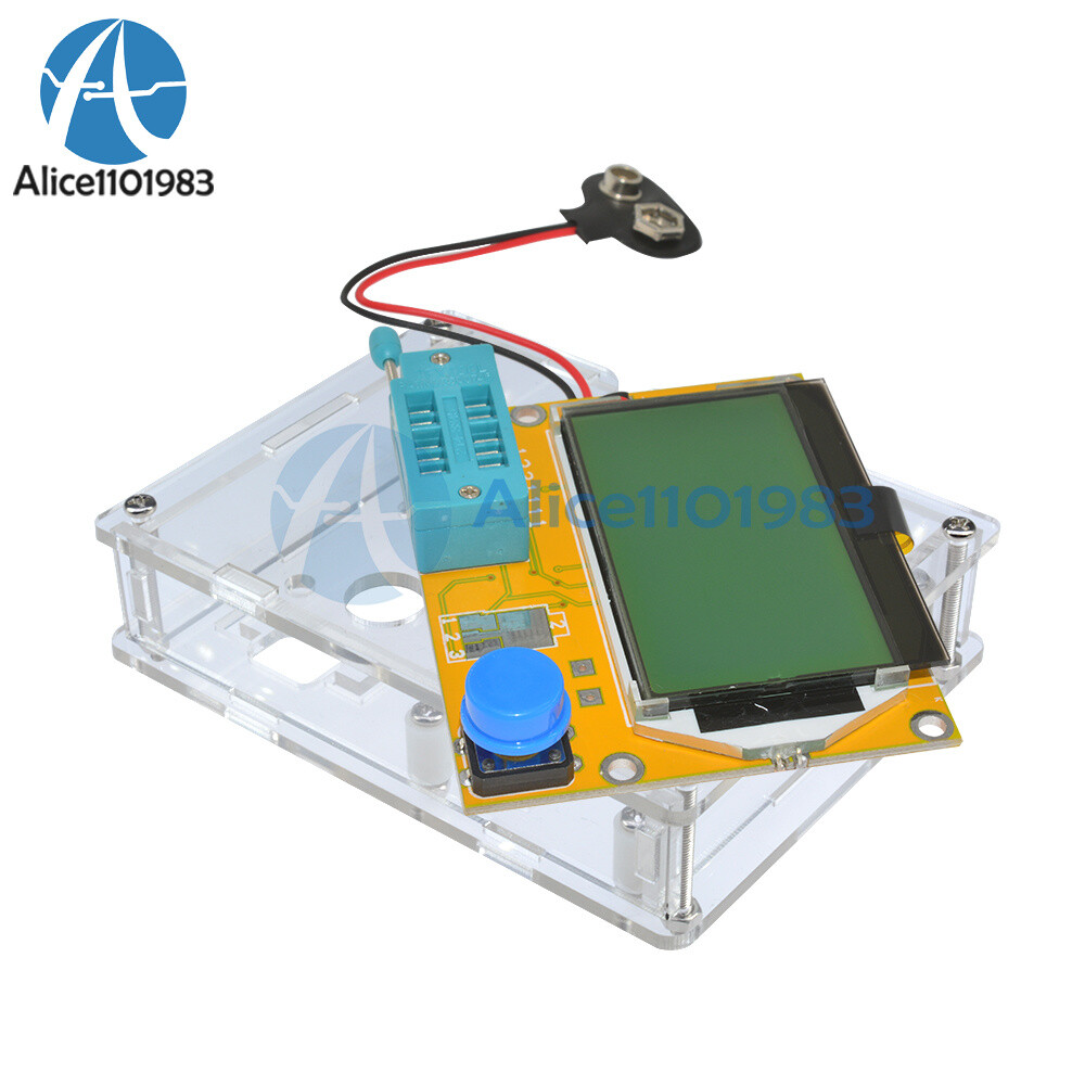 Clear LCR-T4 Transistor Tester Diode Triode Capacitance LCR Meter Module