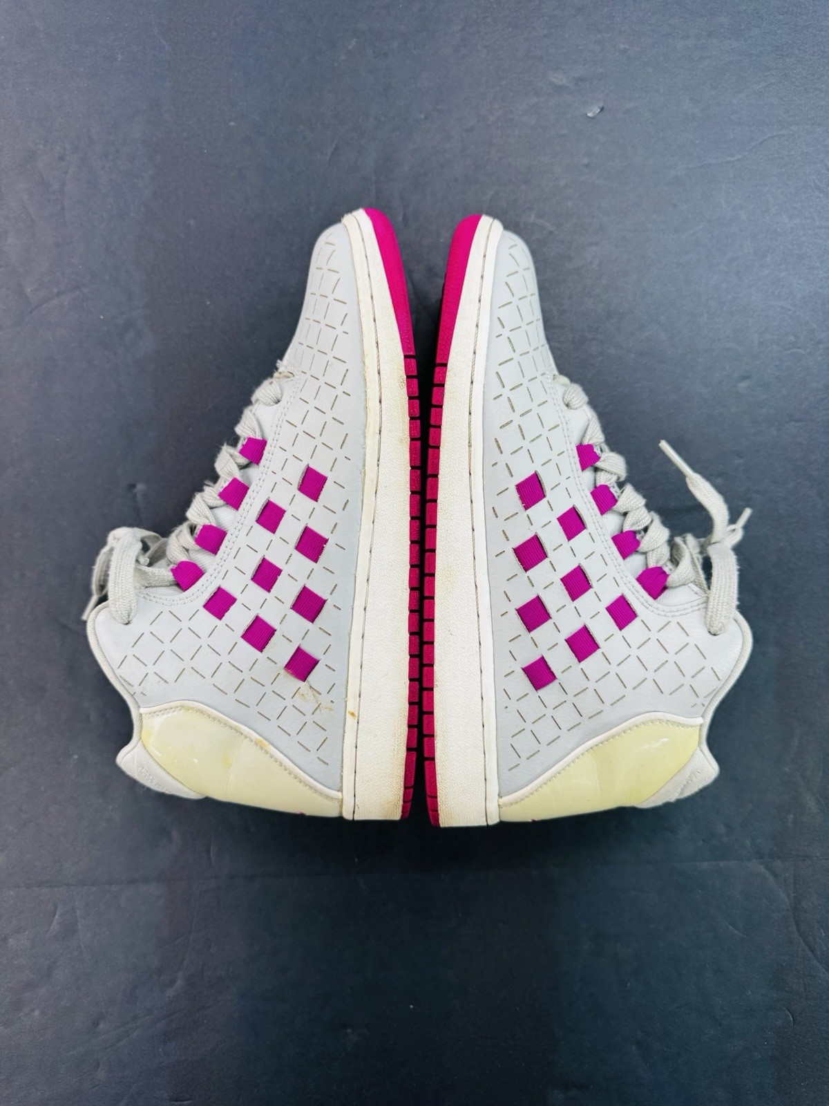 Nike Air Jordan Illusion 705535-009 Gray Basketball Shoes Sneakers Girls Size 6Y